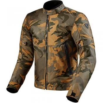 Chaqueta de Moto Rev'It! Shade H2O Camuflaje Verde 2XL