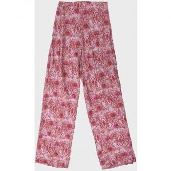Pantalones de niña largos con estampado abstracto