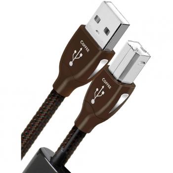 Cable USB 2.0 A-B Audioquest Coffee 0.75m con 72V DBS