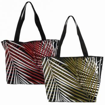 Bolso de Playa Palma Leaf con Diseño Resistente al Agua y Medidas 50 x 13 x 35 cm