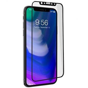 invisibleSHIELD Glass+ Contour - Protector de Pantalla para Apple iPhone X, Transparente