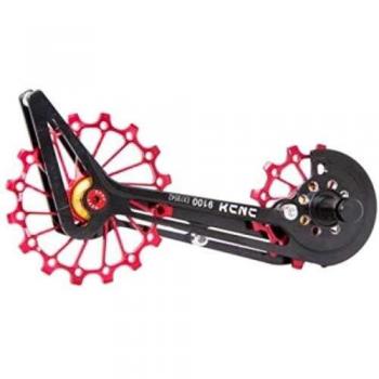 KCNC Pata DE Cambio ROLDANAS 14 Y 16 Rojas SRAM Red