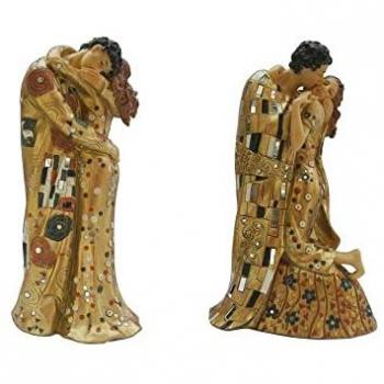 Figura Decorativa DKD Home Decor Amarillo Pareja 18 x 14 x 34,5 cm 4 Kg (2 Unidades)