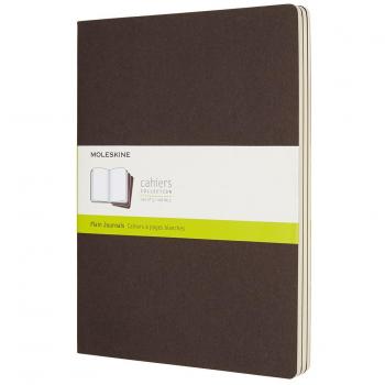 Moleskine Coffee Brown Extra Large Plain Cahier Journal
