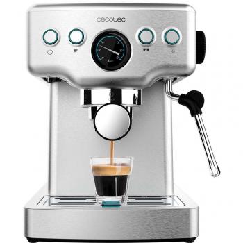 Cecotec Power Espresso 20 Barista Mini Cafetera Express con Manómetro de 20 Bares y Vaporizador Orientable