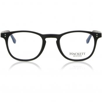 Hackett HEB138 002 Men's Eyeglasses Black Size 48 - Blue Light Block Available (Frame Only)