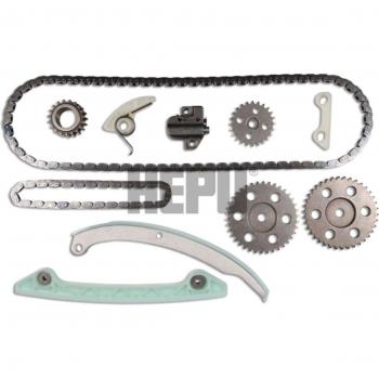 Juego de cadena de distribución HEPU 21-0457 para FORD Mondeo 3, 3 Stufenheck, Tourneo Connect y MAZDA 6 Berlina