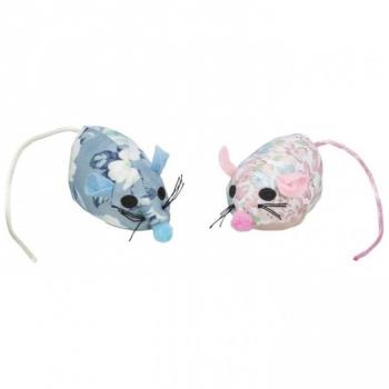 Ratón de Tela Trixie con Catnip - 4,5 cm