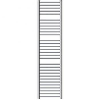 Radiador de baño Luxebath 400x1800 mm Cromado Plano Con Conexión Lateral Calefactor Secador de Toallas Moderno