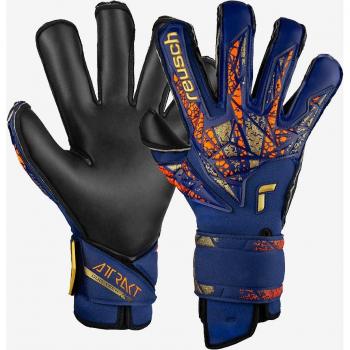 Guantes de Portero Reusch Attrakt Duo Evolution Azul Oro Negro 9,5