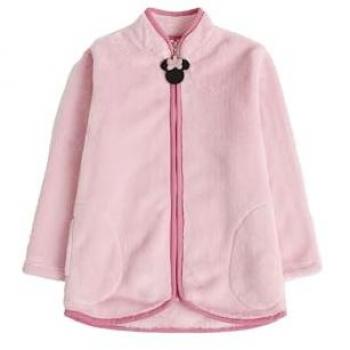 Bata de niña de manga larga de tejido calentito color rosa Minnie Chic de Disney