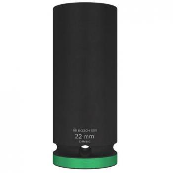 Juego de Puntas de Impacto Pro, 1/2, 22 mm, Profundo para Llaves de Impacto