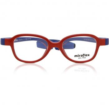 Miraflex MF4006 Kids K587 Kids' Eyeglasses Red Size 42 - Blue Light Block Available