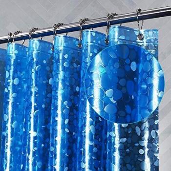 Amazon Brand - Umi Cortinas de Ducha, para baño, bañera, Impermeable, Resistente al Moho, Anti Moho e Impermeables