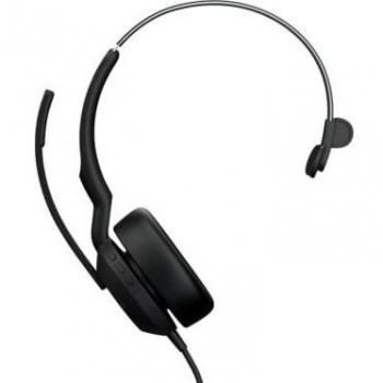 Jabra Evolve2 50 Auriculares Diadema USB-C para Oficina/Centro de Llamadas Negros