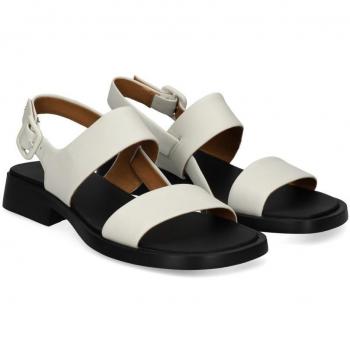 CAMPER Dana Sandals for Women - White, size 40, Smooth leather