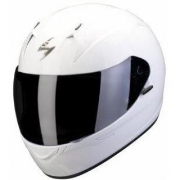 Scorpion NC Casco per Moto, Unisex Adulto, Blanco, XS