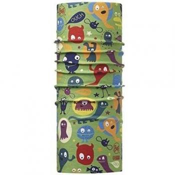 Original Buff Funny Monsters Multi - High UV Protection para niños de 3-9 años, diseño estampado