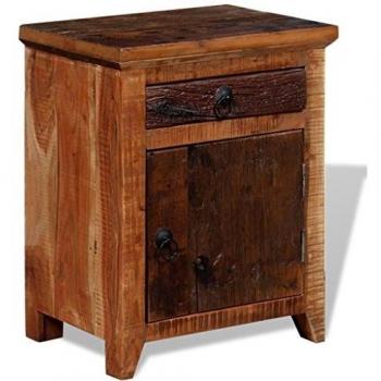 Sonata Nightstand Solid Acacia Reclaimed Wood
