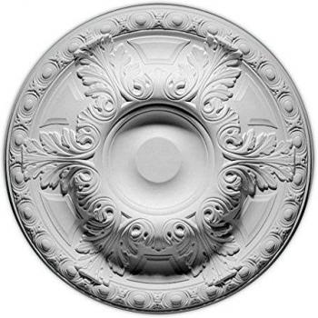 Rosetón Decorativo Clásico Blanco Ø 60 cm NMC R18 ARSTYL