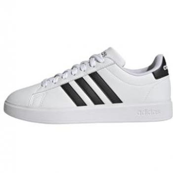 Zapatillas Adidas Grand Court 2.0 para mujer, color blanco, con tecnología Cloudfoam, diseño lifestyle y comodidad en la suela, talla 39 1/3 EU