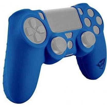 Trust Gaming GXT 744 - Funda de silicona para mando PS4, color azul