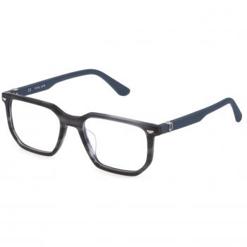 Police Stylish Eyeglasses Vk555, Gray Unisex, Size: 51 MM