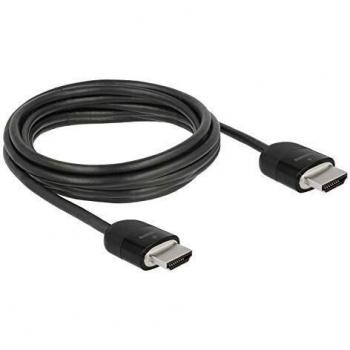 Cable HDMI Premium 4K 60 Hz de 3 m con Ethernet - DeLOCK 84965