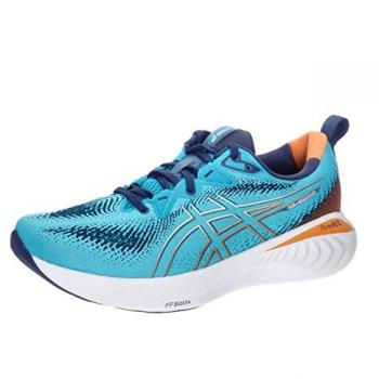 Zapatilla de Running Asics Gel-Cumulus 25 Azul Naranja Talla 40.5