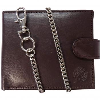 Roamlite Cartera, Dark Brown RFID Blocking Boxed