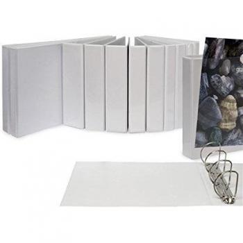 Grafoplás Carpeta Canguro A4 4 Anillas 52mm, Blanca