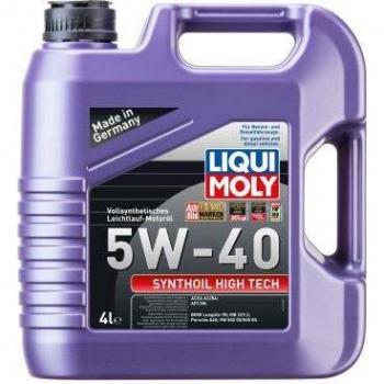 Aceite de motor Liqui Moly Synthoil High Tech 5W40 A3/B4 4L