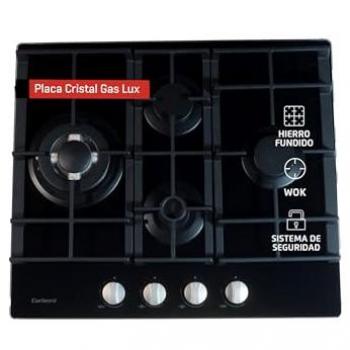 Encimera de Gas Corberó CPCGM4F4121N - 8.8 Kw, 4 Fuegos, Zona Wok, Autoencendido, Válvula de Seguridad, Hierro Fundido, Desconexión