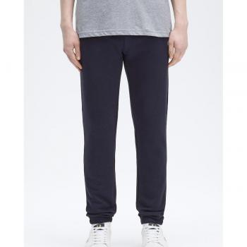 Pantalones de chándal para hombre Fred Perry Loopback con bolsillos de malla - Azul - Talla L