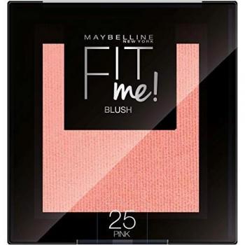 Maybelline New York Fit Me Blush Colorete en Polvo Mate, para Todo Tipo de Pieles, Tono 25 Pink