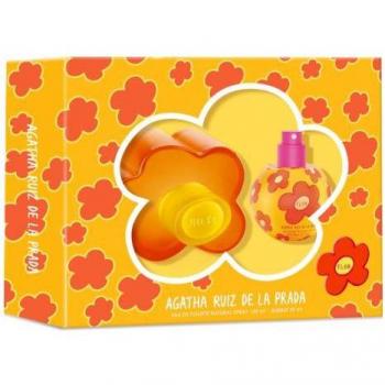 Agatha Ruiz de la Prada Flor Set de Regalo Eau de Toilette 100 ml + Bubble Eau de Toilette 100 ml