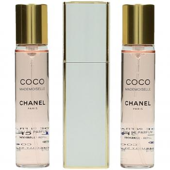 Chanel Coco Mademoiselle Eau de Parfum Twist and Spray 3 x 20ml Purse Spray