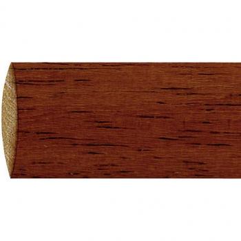 Riel Chyc 5430045 Barra Madera Lisa 2,4 Metros x 28 mm. Nogal