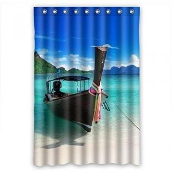 Anti-bacterial Polyester Shower curtain, Thailand, size 48