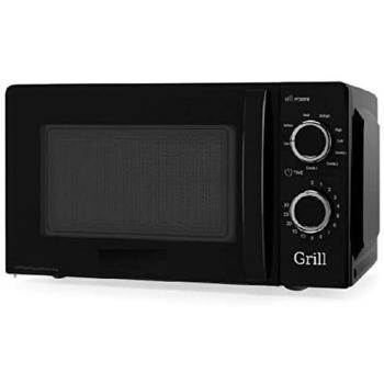 Microondas Orbegozo 700 W con Grill 900 W, Capacidad 20 L, 9 Niveles de Potencia y Temporizador de 30 Minutos