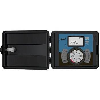 ORBIT 94894 – Programador de riego automático Easy-Set Logic con tapa-4 zonas de riego