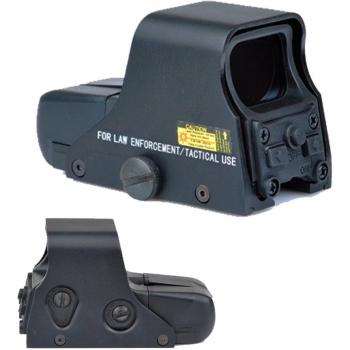 ELEMENT AIRSOFT 551 HOLO STYLE RED DOT SCOPE BLACK GREEN DOT 20MM MOUNT