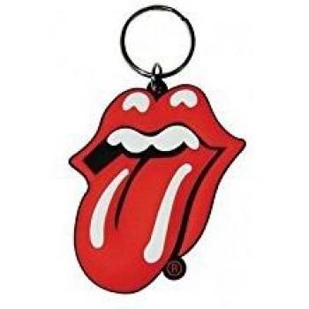 Rolling Stones Llavero de goma multicolor RK38096C 4.5 x 6 cm