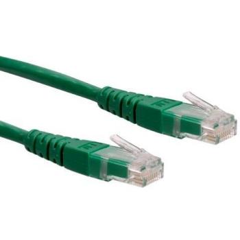 Cable de conexión UTP RJ45 Cat 6 Verde 5m