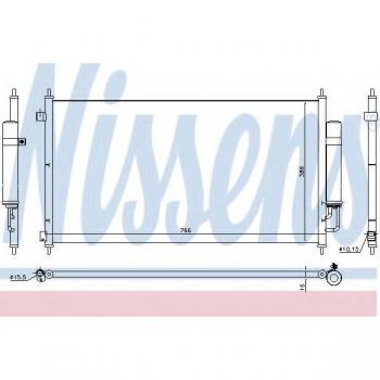 Condensador de aire acondicionado NISSENS 940467