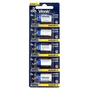 Vinnic L1325F Pila 6V, pack con 5 unidades