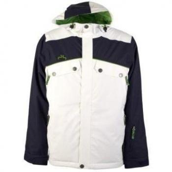 Powderhorn Wayne - Chaqueta de esquí para hombre blanco blanco Talla:extra-large