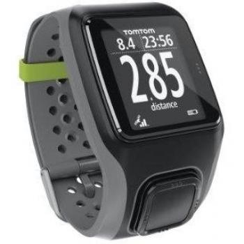 TomTom Sportuhr Multisport GPS HRM und Kadenzsensor Reloj pulsómetro y Sensor cadencia, Hombres, Gris, M