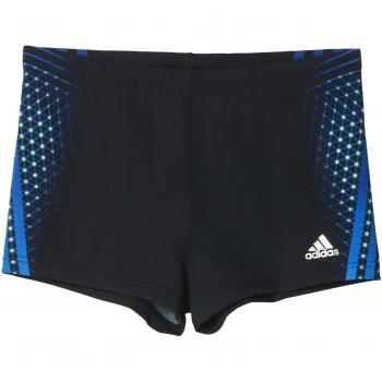 adidas Adc BX - Bañador para hombre, color negro / azul , talla 7