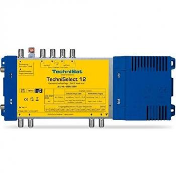 Multiswitch TechniSelect 12, Interruptor de Video, 292 x 31 x 112 mm, 500g, 800g, 11W, 230VAC, 50/60Hz